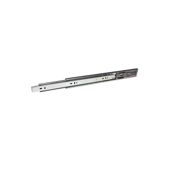 Richelieu 18" Full Extension Drawer Slides 2-Pack 100lb Side Mount Silver - Picture 1 of 9